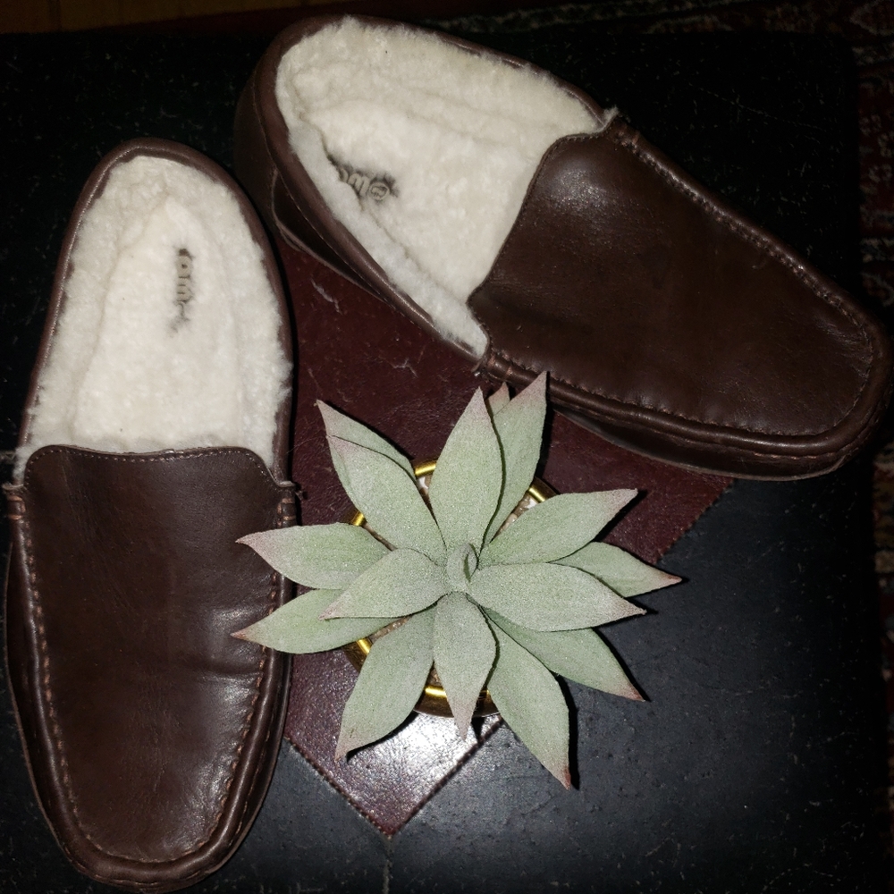 Men's Leather Lamo Moccasins